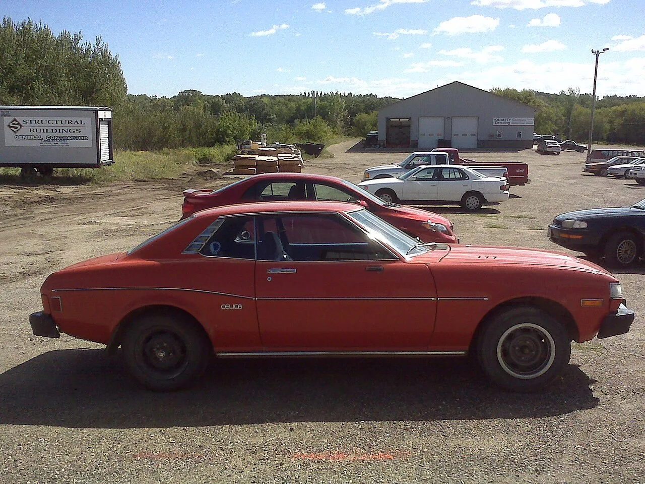 Toyota Celica A20 / A30 first generation, side