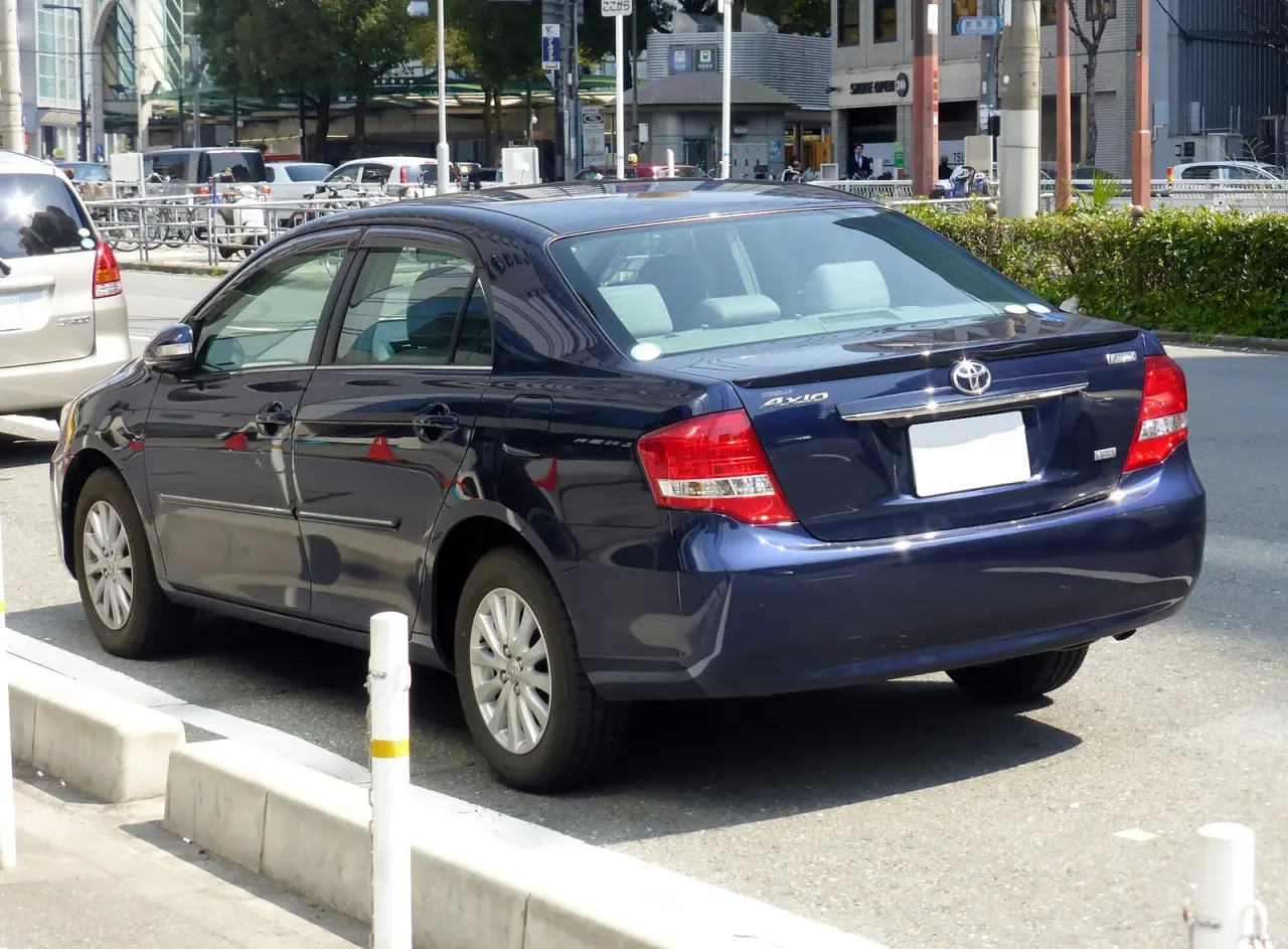 Toyota Corolla, rear