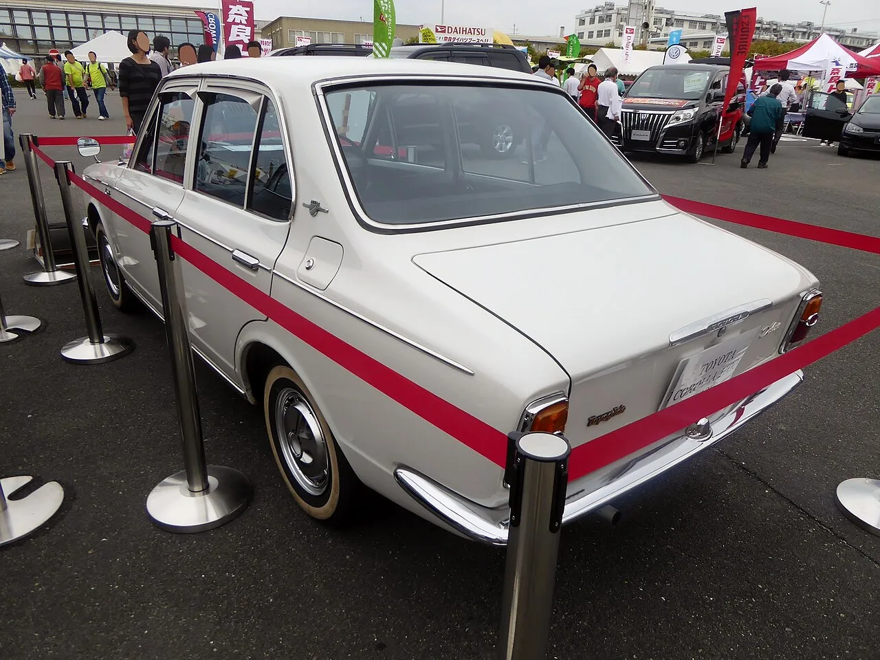 Toyota Corolla E10 first generation, rear
