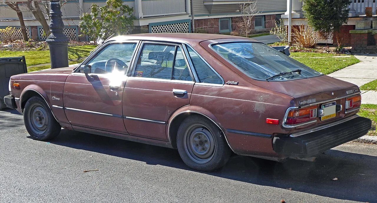 Toyota Corona T130, rear