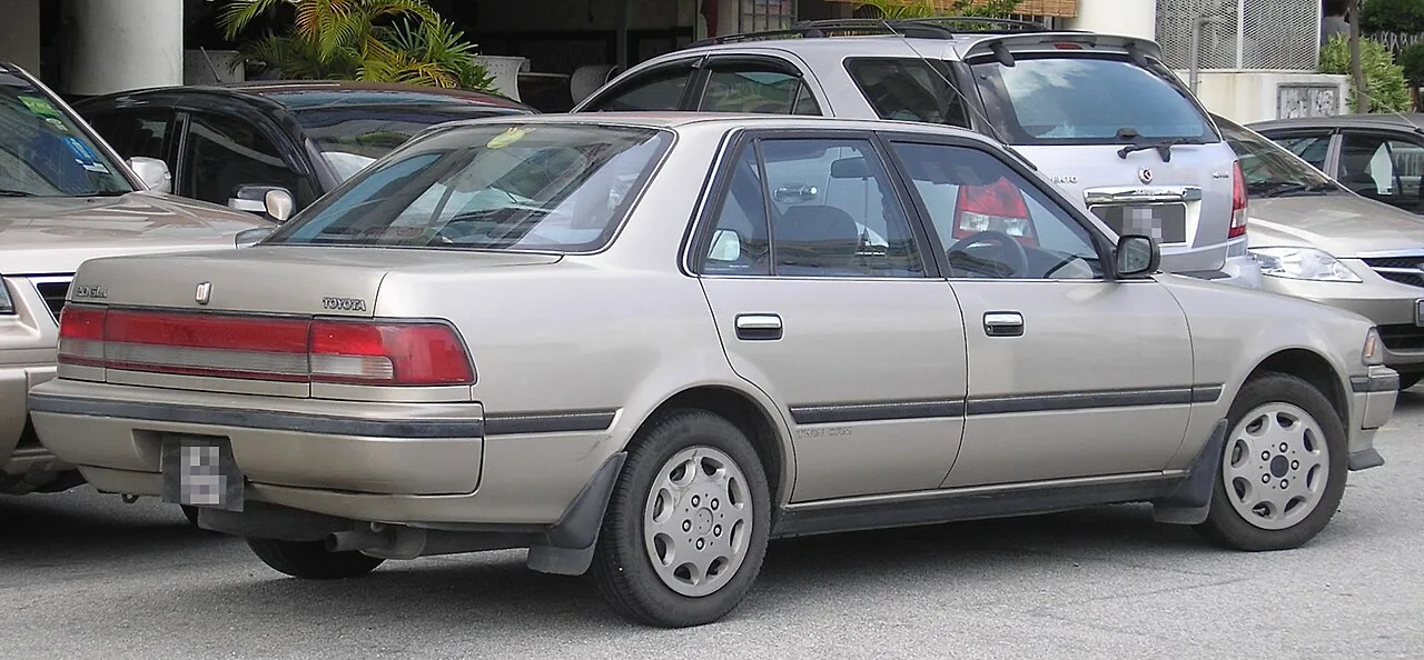 Toyota Corona T20 / T30, rear