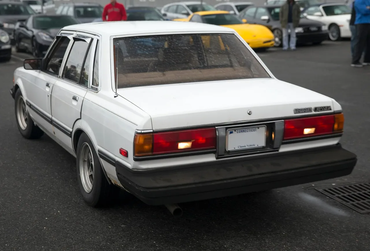 Toyota Cressida, rear