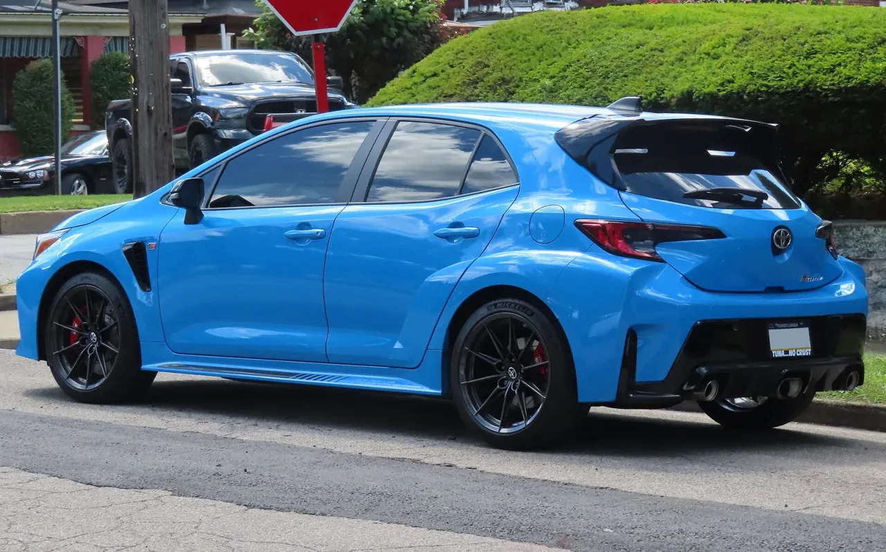 Toyota GR Corolla, rear