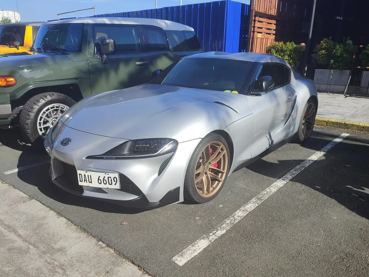Toyota GR Supra, side