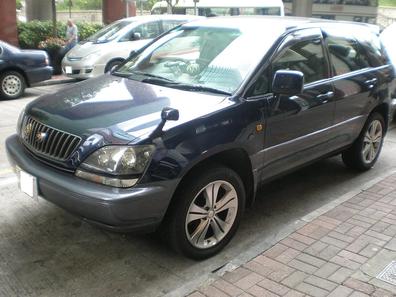 Toyota Harrier XU60, side