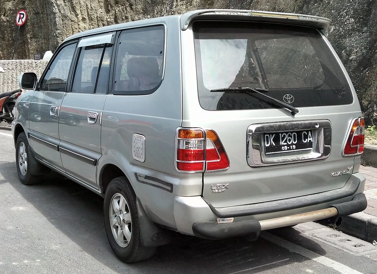 Toyota Kijang F60 / F70 / F80, rear