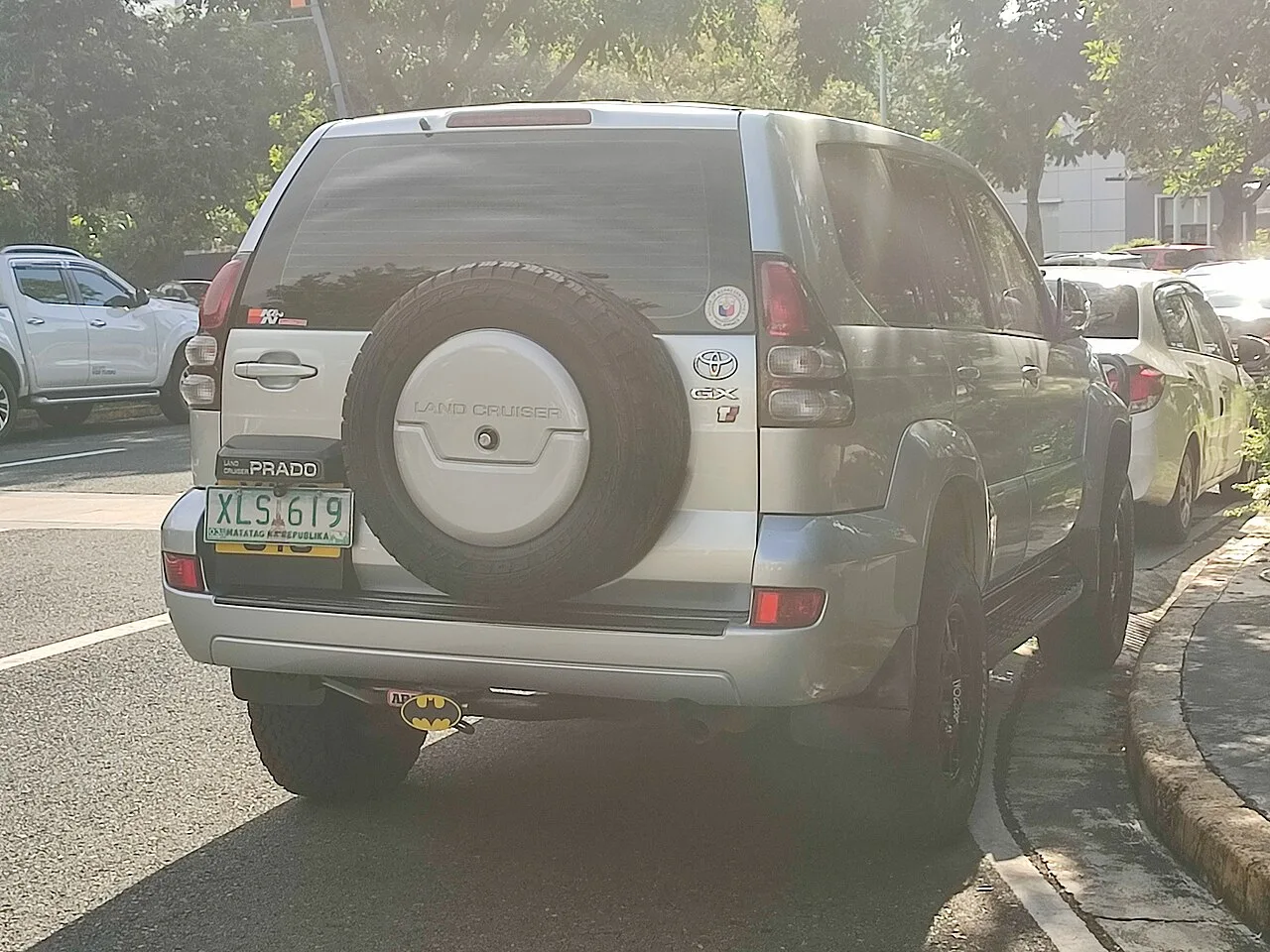 Toyota Land Cruiser Prado, rear