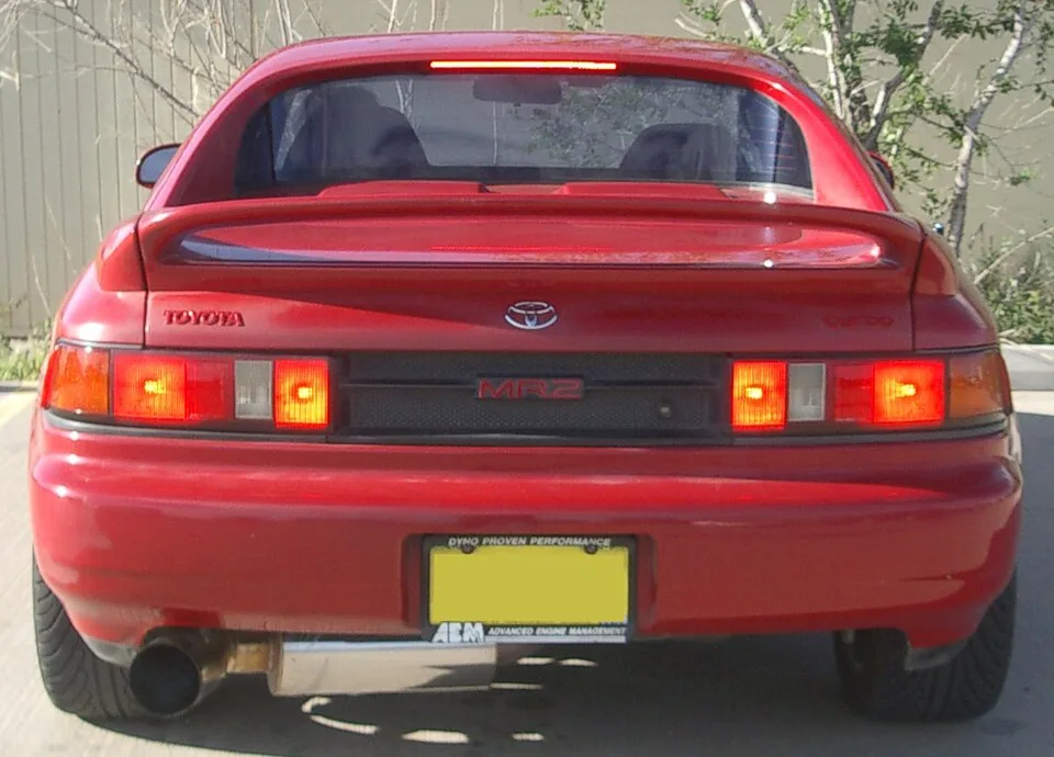Toyota MR2, rear