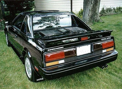 Toyota MR2, rear