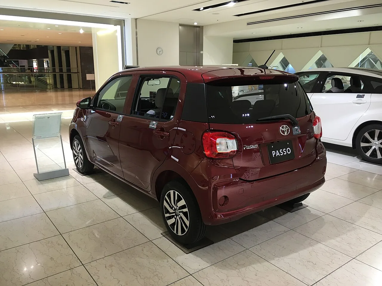 Toyota Passo / Boon second generation M600, rear