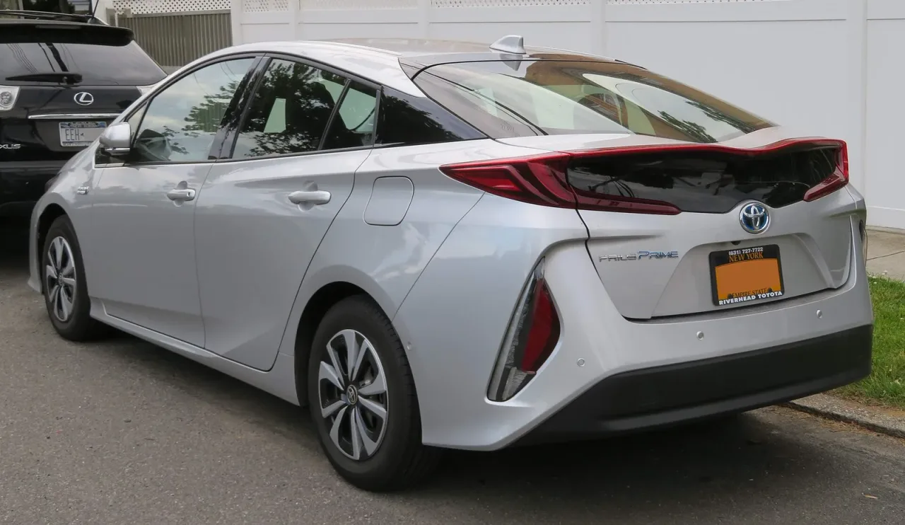 Toyota Prius Prime, rear