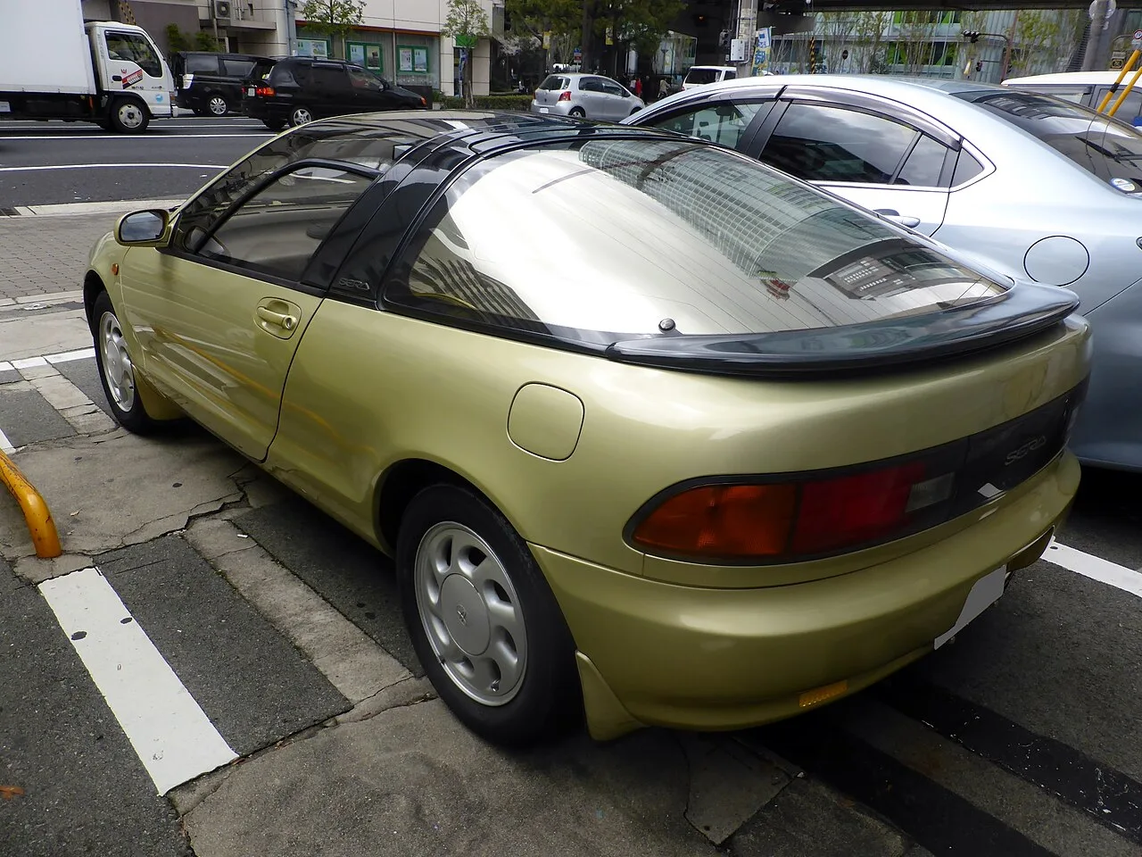 Toyota Sera, rear