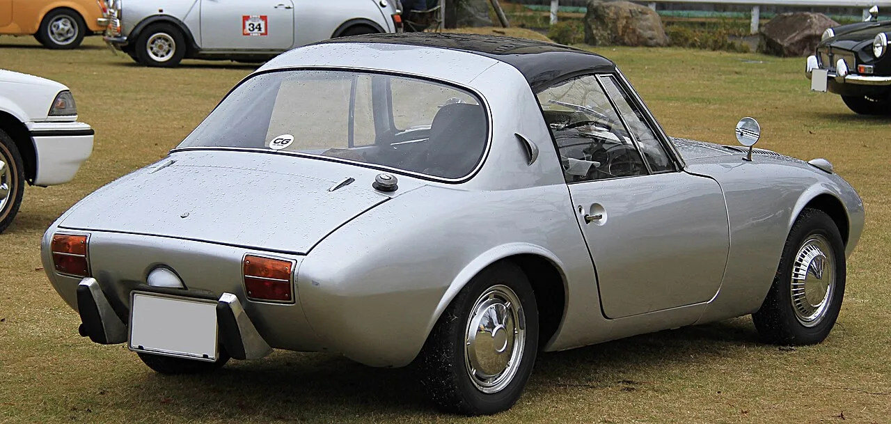Toyota Sports 800, rear