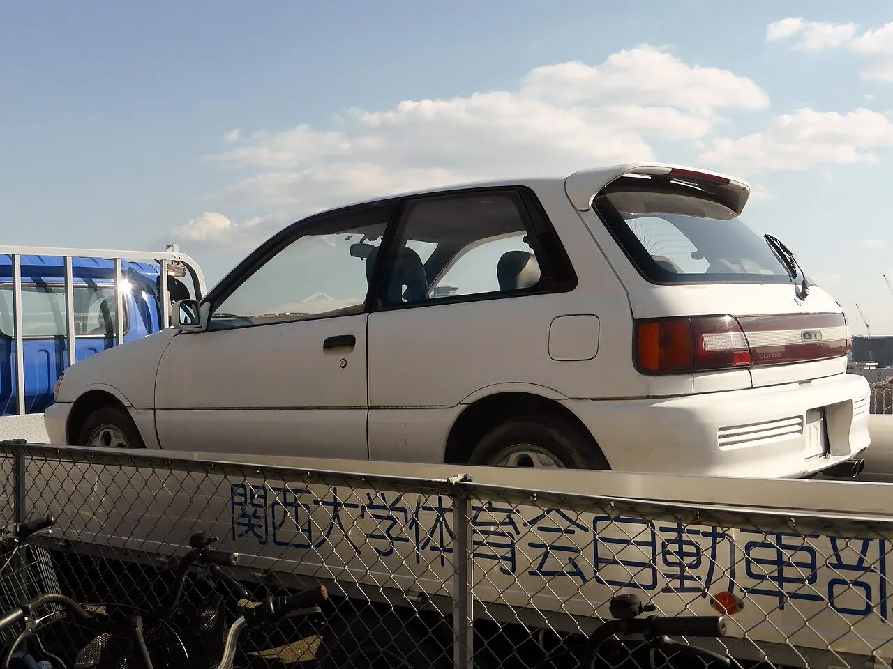 Toyota Starlet GT Turbo, rear