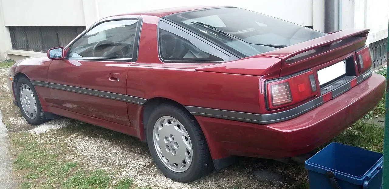 Toyota Supra, rear