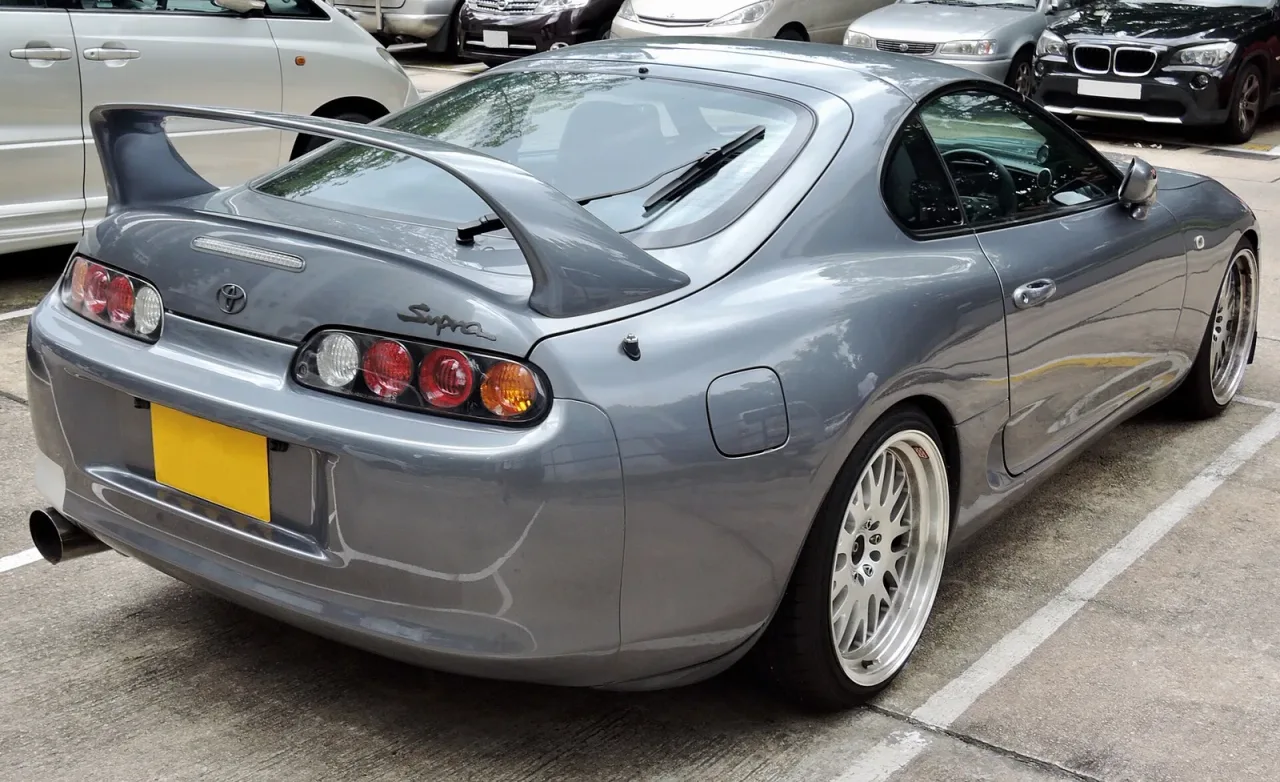 Toyota Supra, rear