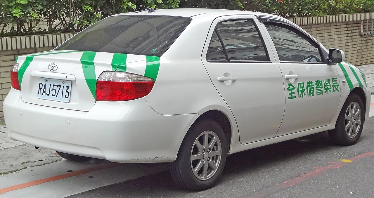 Toyota Vios XP40, rear