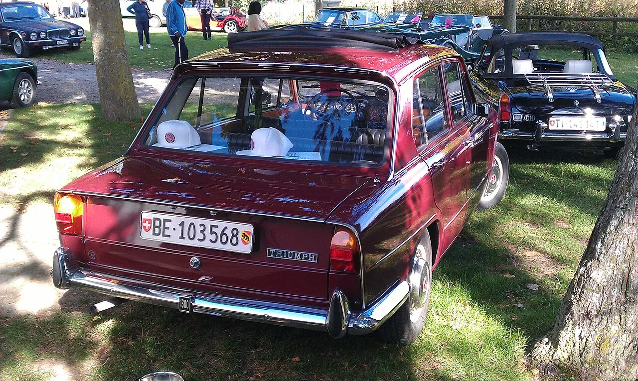 Triumph 1300 and 1300TC, rear