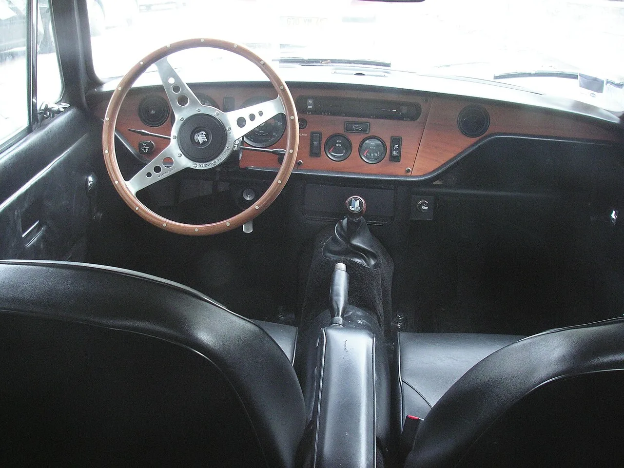 Triumph GT6 Mk I–III, interior