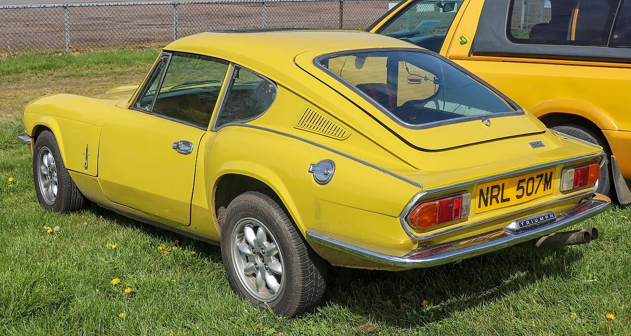 Triumph GT6 Mk I–III, rear