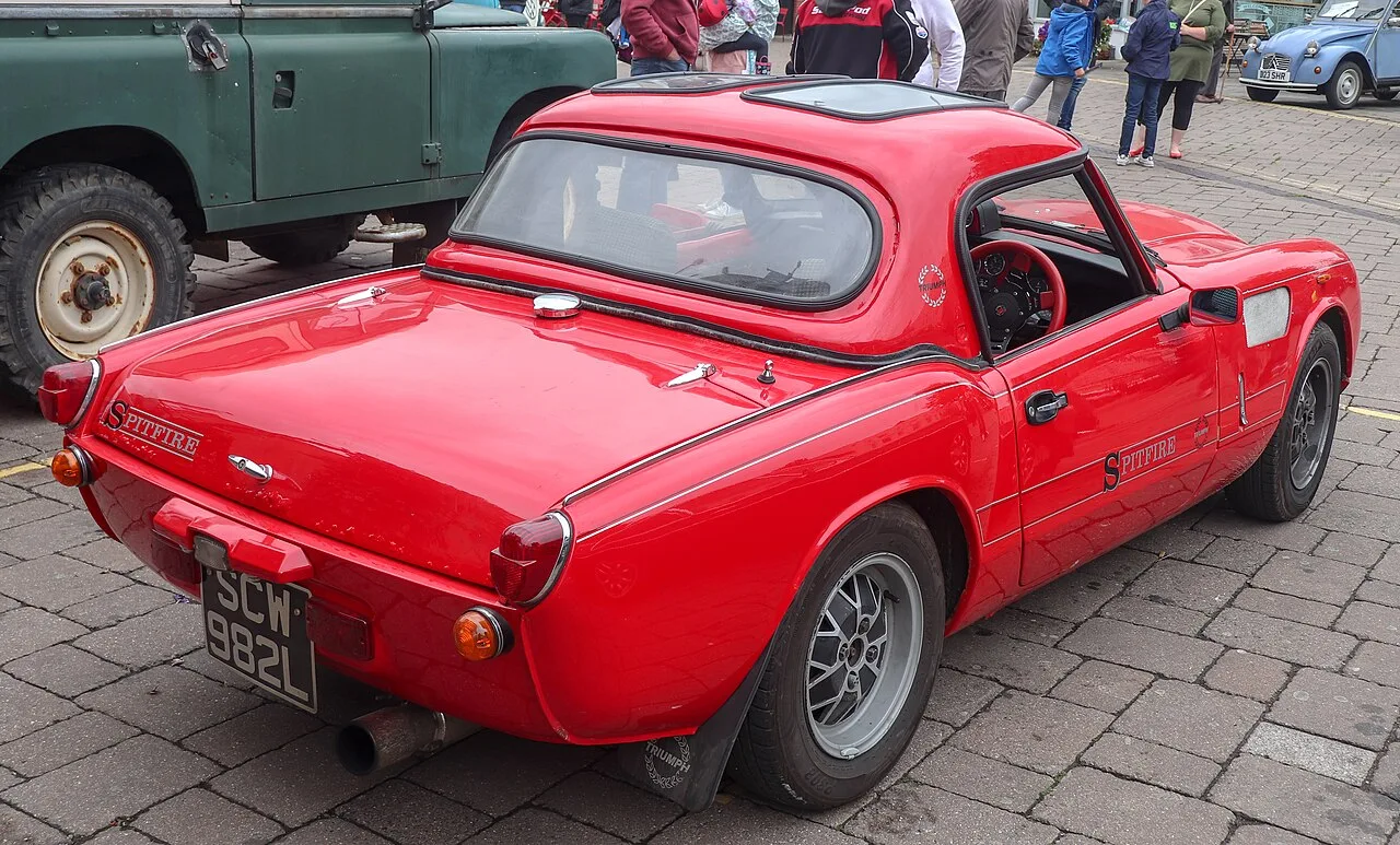 Triumph Spitfire, rear
