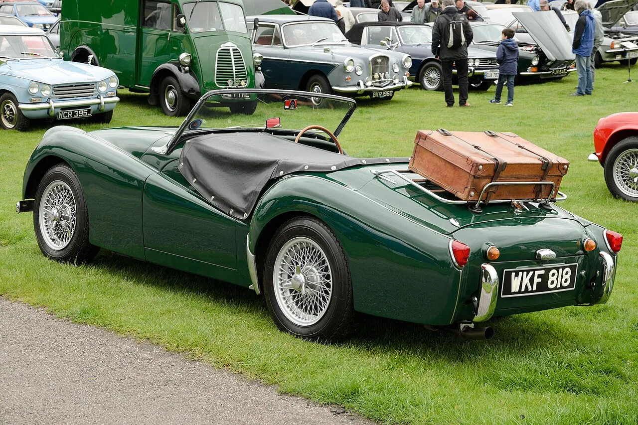 Triumph TR3 / TR3A / TR3B, rear