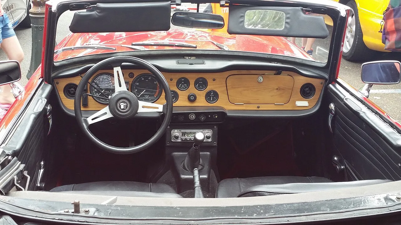 Triumph TR6, interior