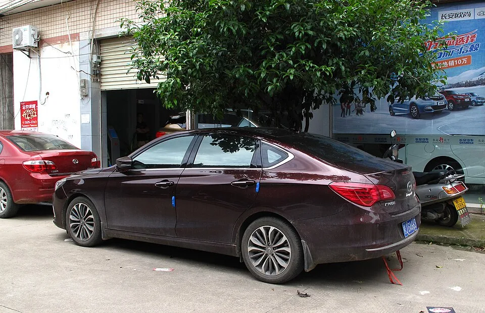 Trumpchi GA6 first generation, rear
