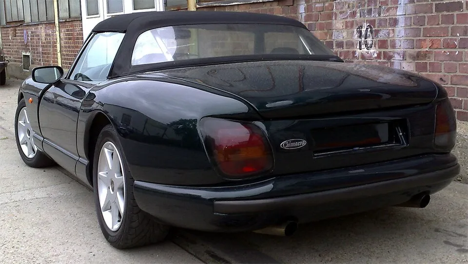 TVR Engineering Ltd Chimaera, rear