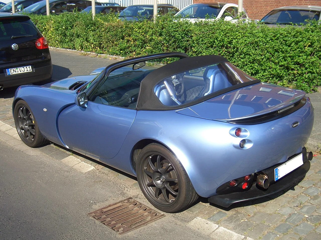 TVR Engineering Ltd Tamora, rear