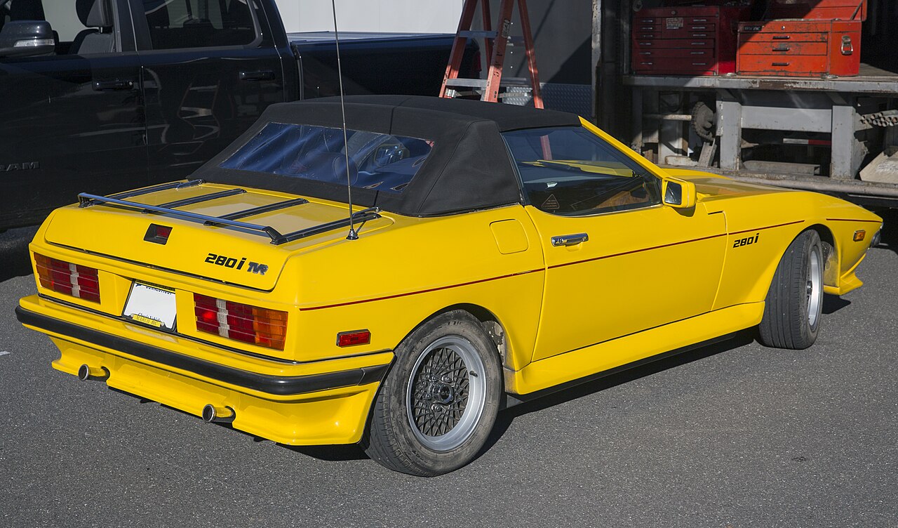 TVR Engineering Ltd TVR 280i/350i Coupe, rear