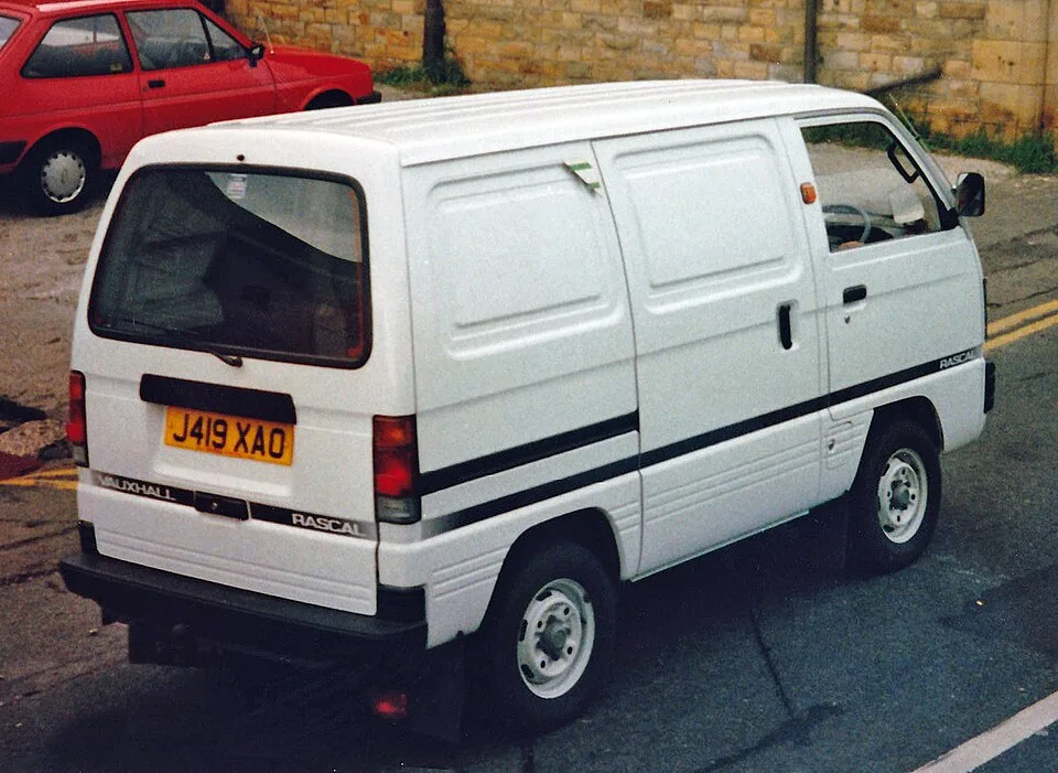 Vauxhall Rascal / Bedford Rascal, rear