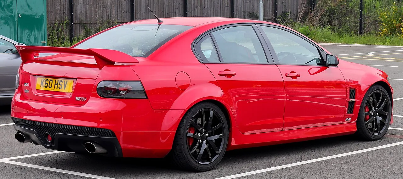 Vauxhall VXR8, rear