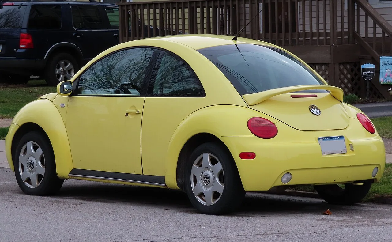 Volkswagen Beetle, rear