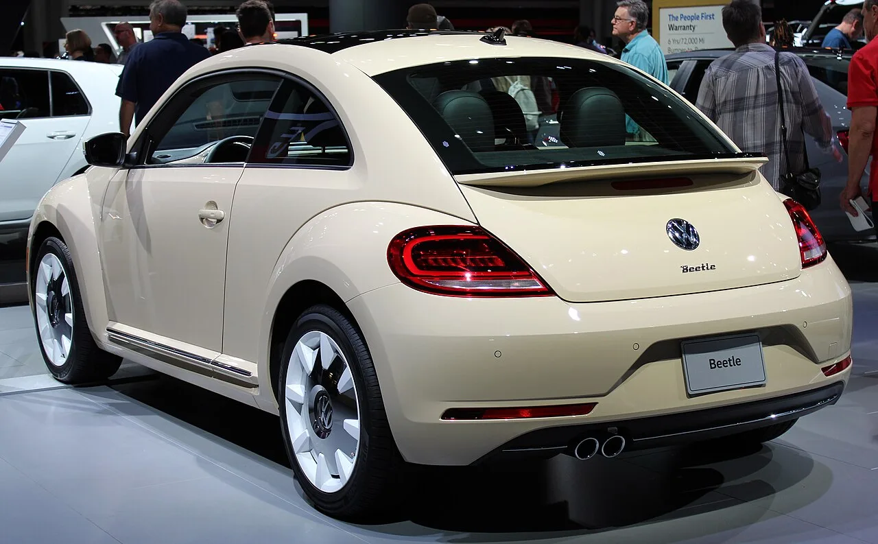 Volkswagen Beetle, rear