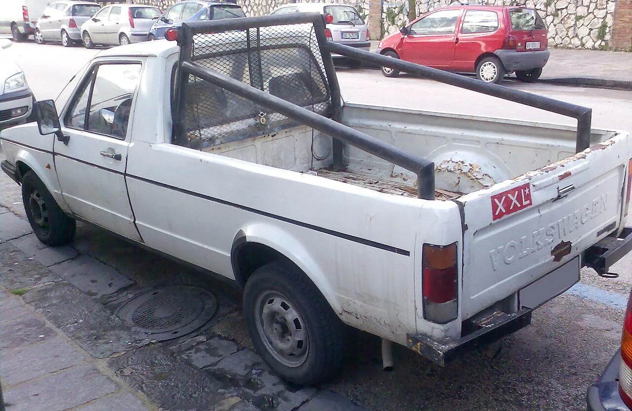 Volkswagen Caddy / Rabbit Pickup, rear