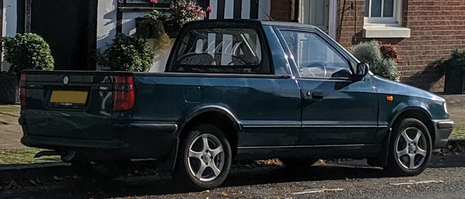 Volkswagen Caddy Typ 9K, rear