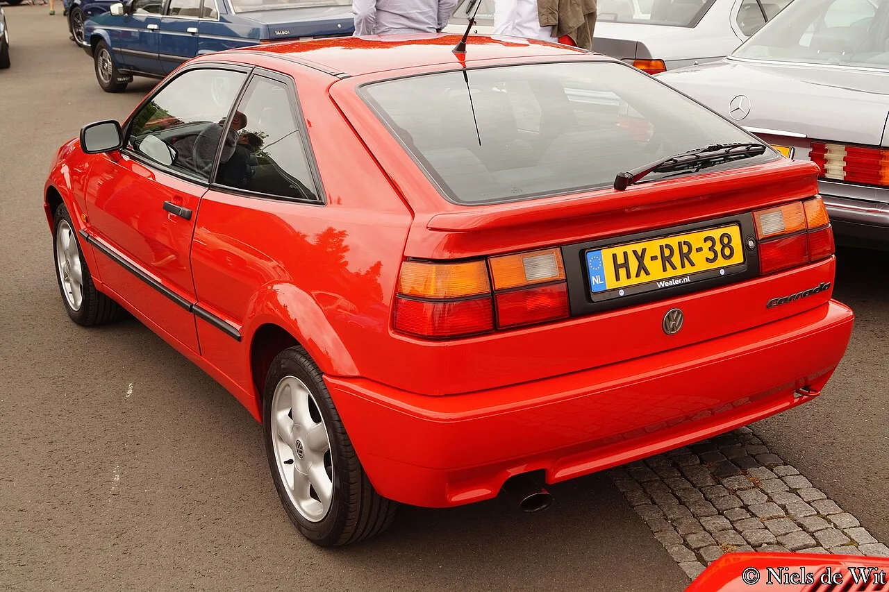 Volkswagen Corrado, rear