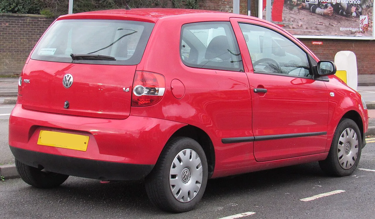 Volkswagen Fox, rear
