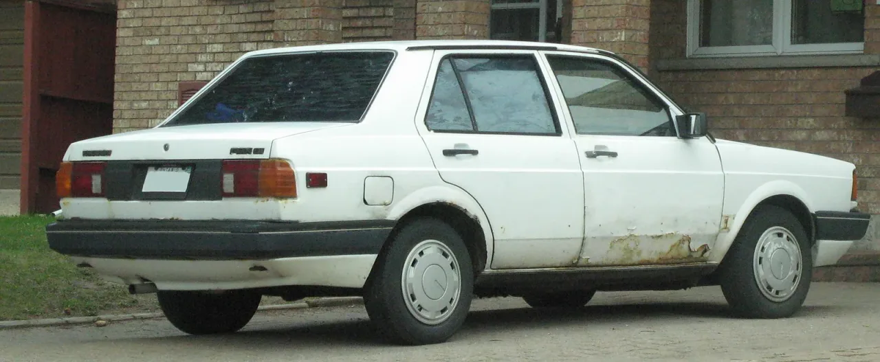 Volkswagen Fox, rear