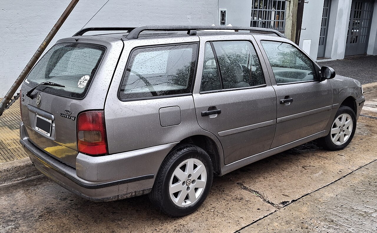 Volkswagen Gol second generation, rear