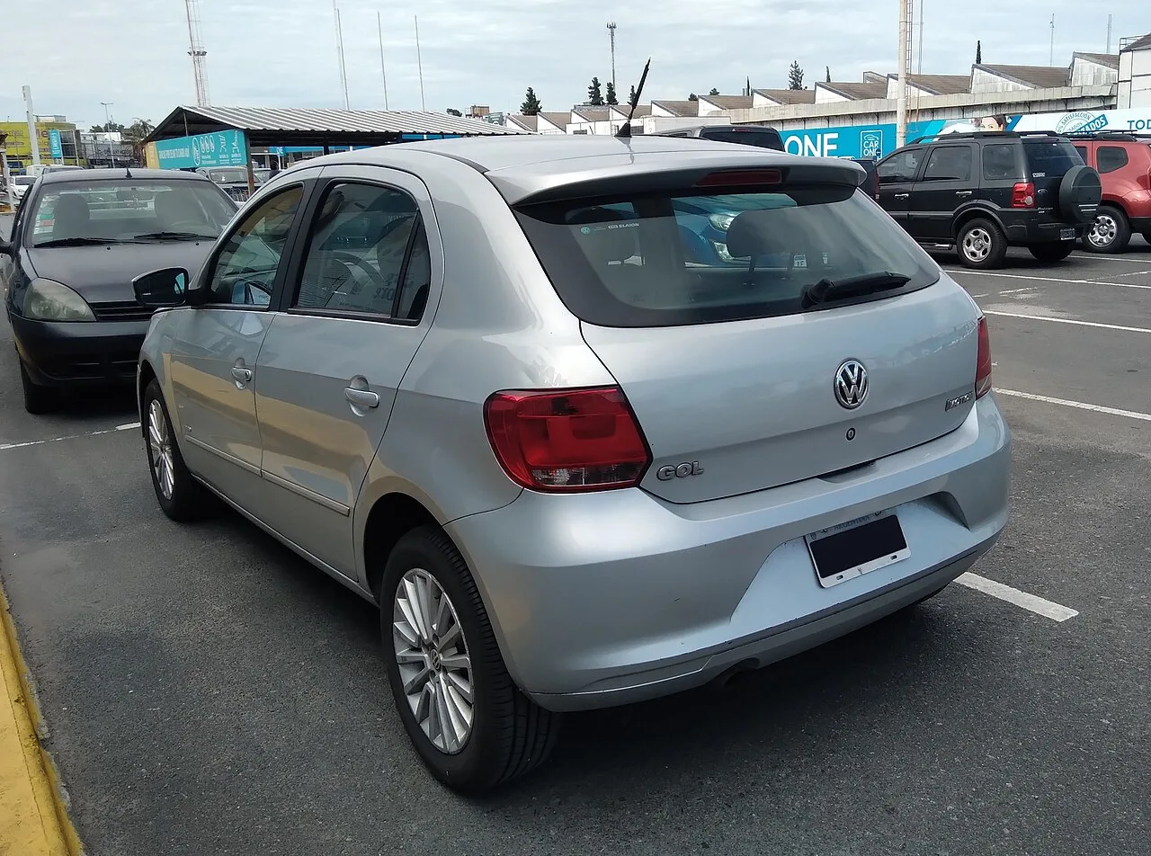 Volkswagen Gol G5 / G6 / G7 / G8, rear