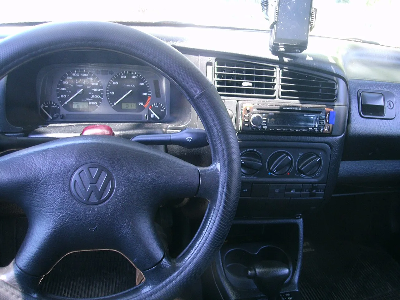 Volkswagen Golf Mk4, interior