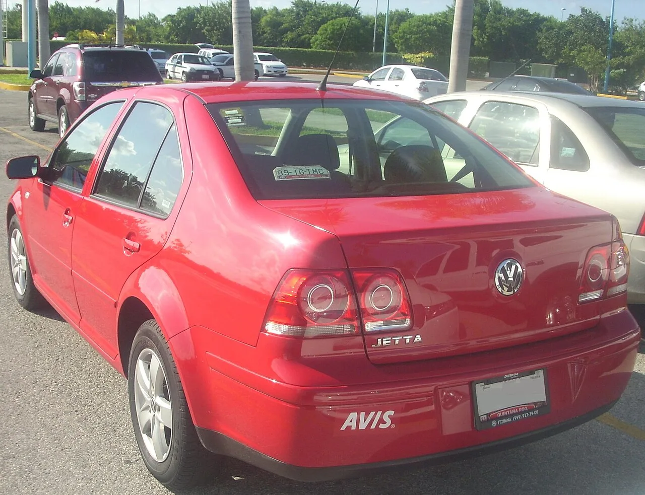 Volkswagen Jetta, rear