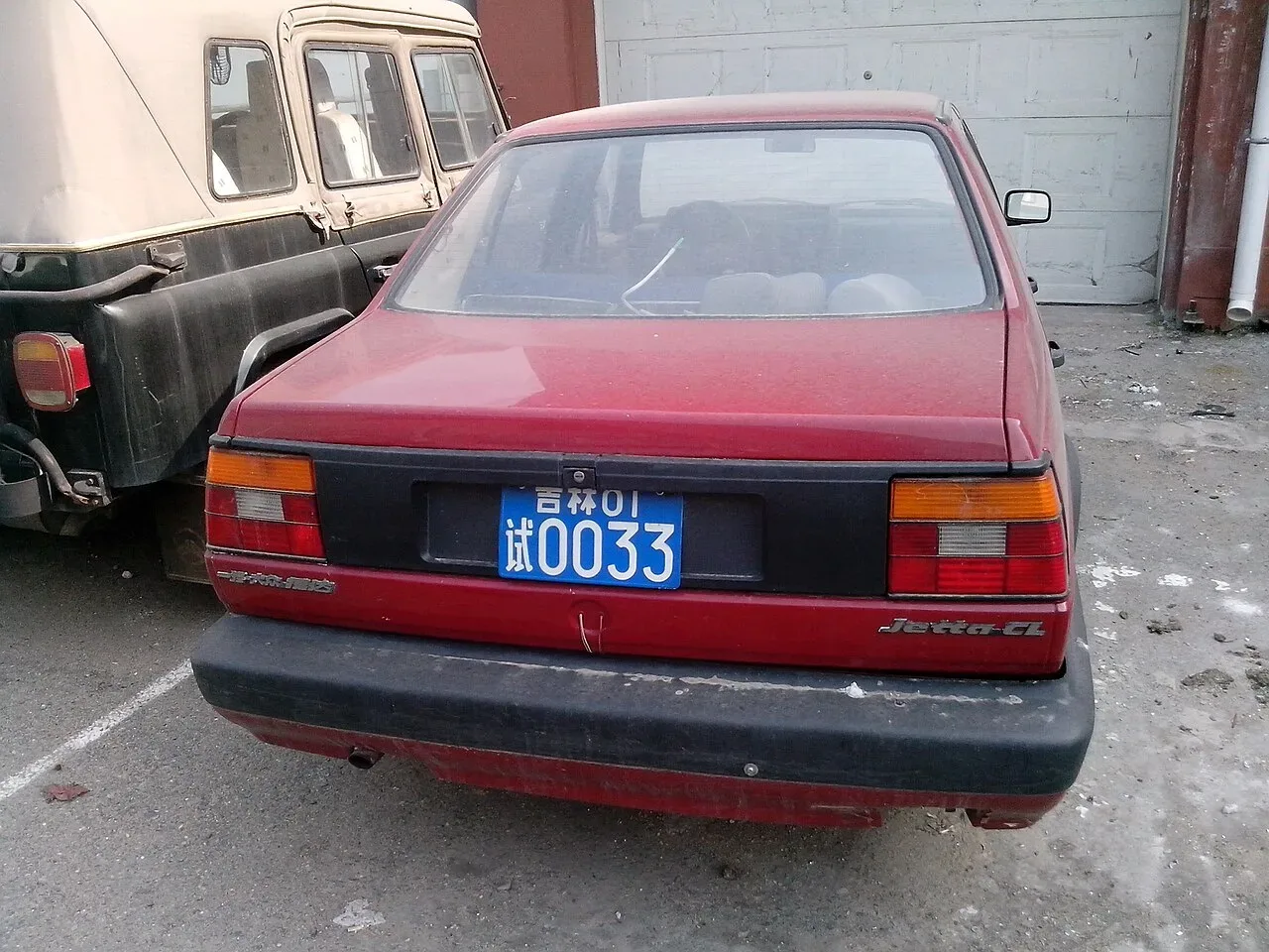 Volkswagen Jetta, rear
