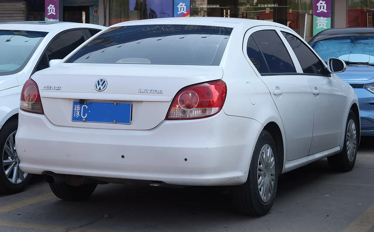 Volkswagen Lavida first generation, rear