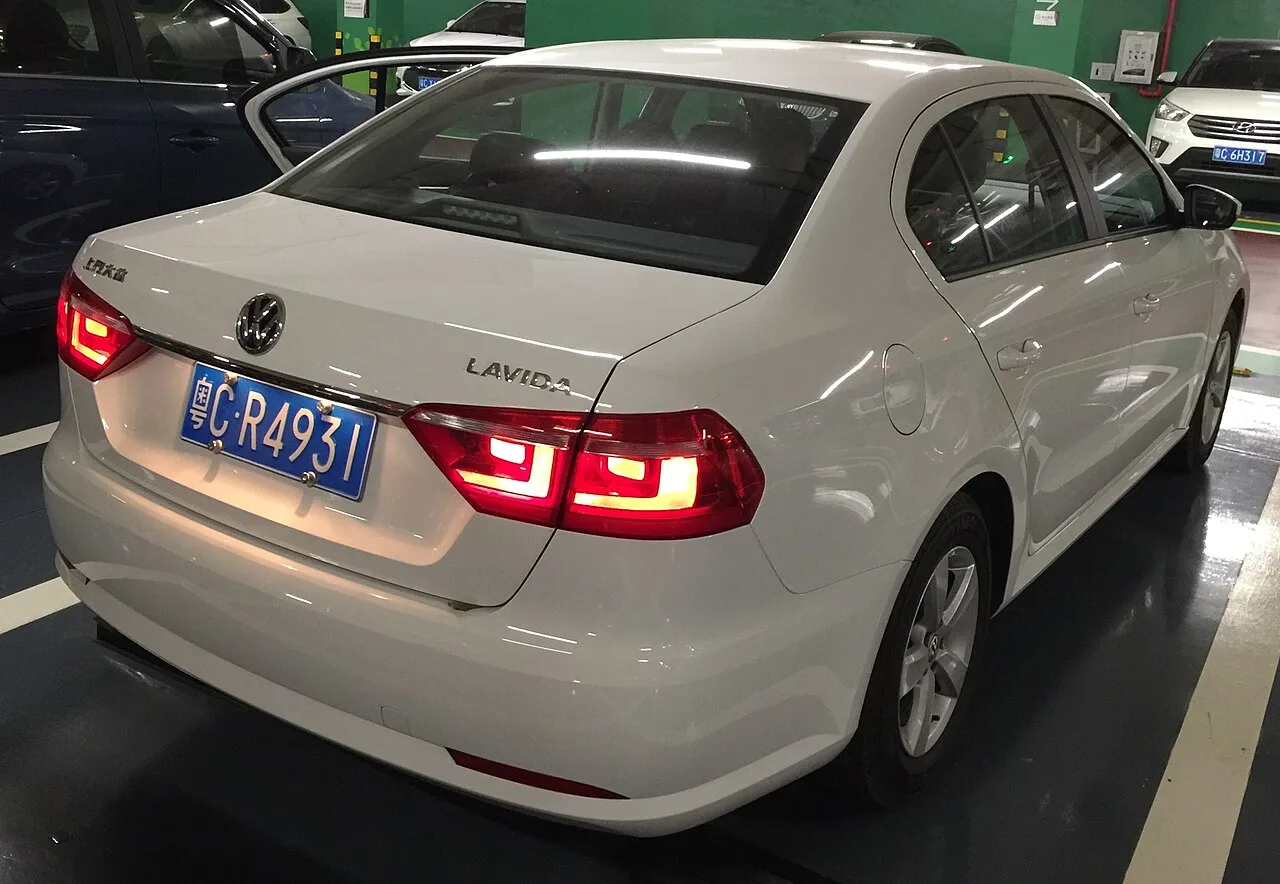 Volkswagen Lavida Pro, rear
