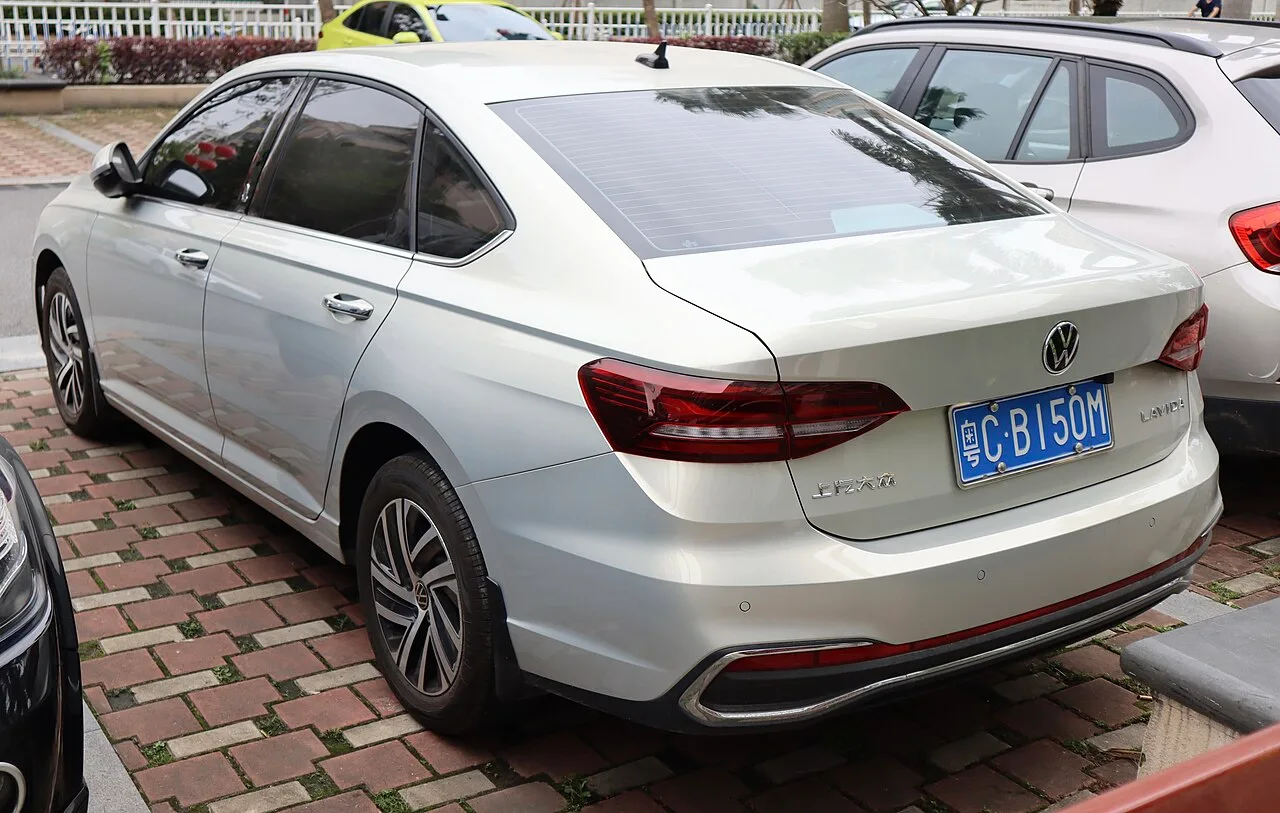 Volkswagen Lavida third generation, rear