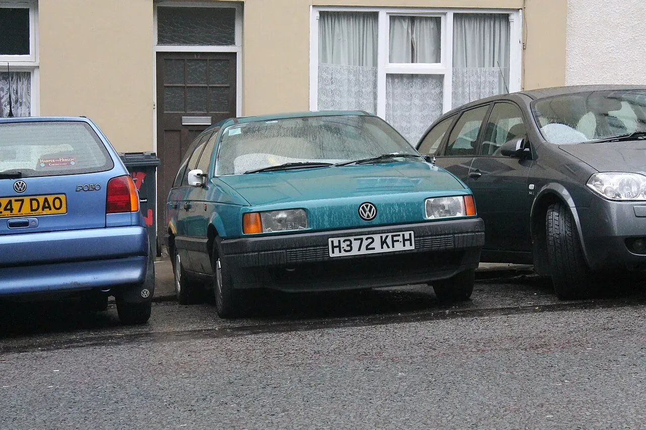 Volkswagen Passat, rear
