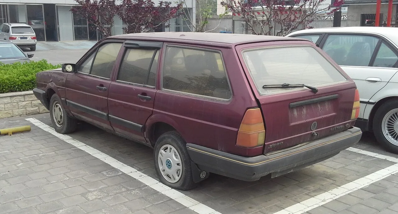 Volkswagen Santana A05, rear